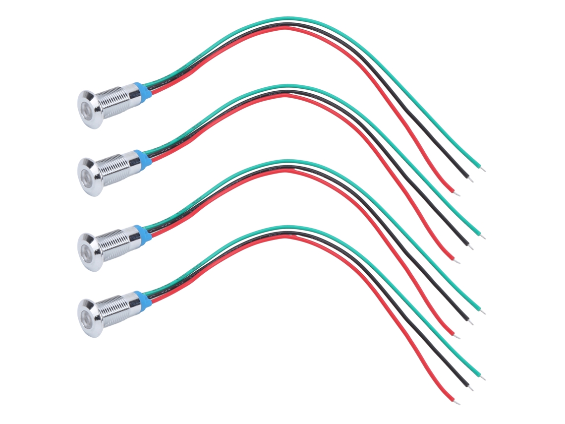 Luz Sinal Dupla Cor 36v Impermeável Pré fiação