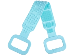 Escova De Silicone Esfoliante Longa Para Cinto Banho, Macia E Portátil Para Limpeza Das Costas Massagem Relaxante