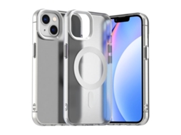 Capa Híbrida Para Iphone 14 - Pc E Tpu Com Magsafe | Candy Design - Branca