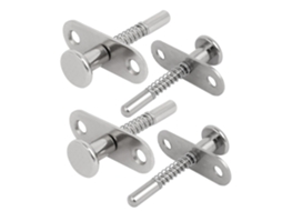 Conjunto de 4 Aço Inoxidável - Acessório para Móveis CHABERLU