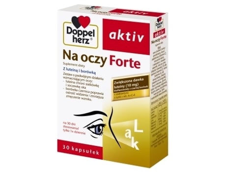 'Doppelherz' Aktiv Suplemento Dietético Para Os Olhos, Forte 30 Cápsulas Queisser Pharma