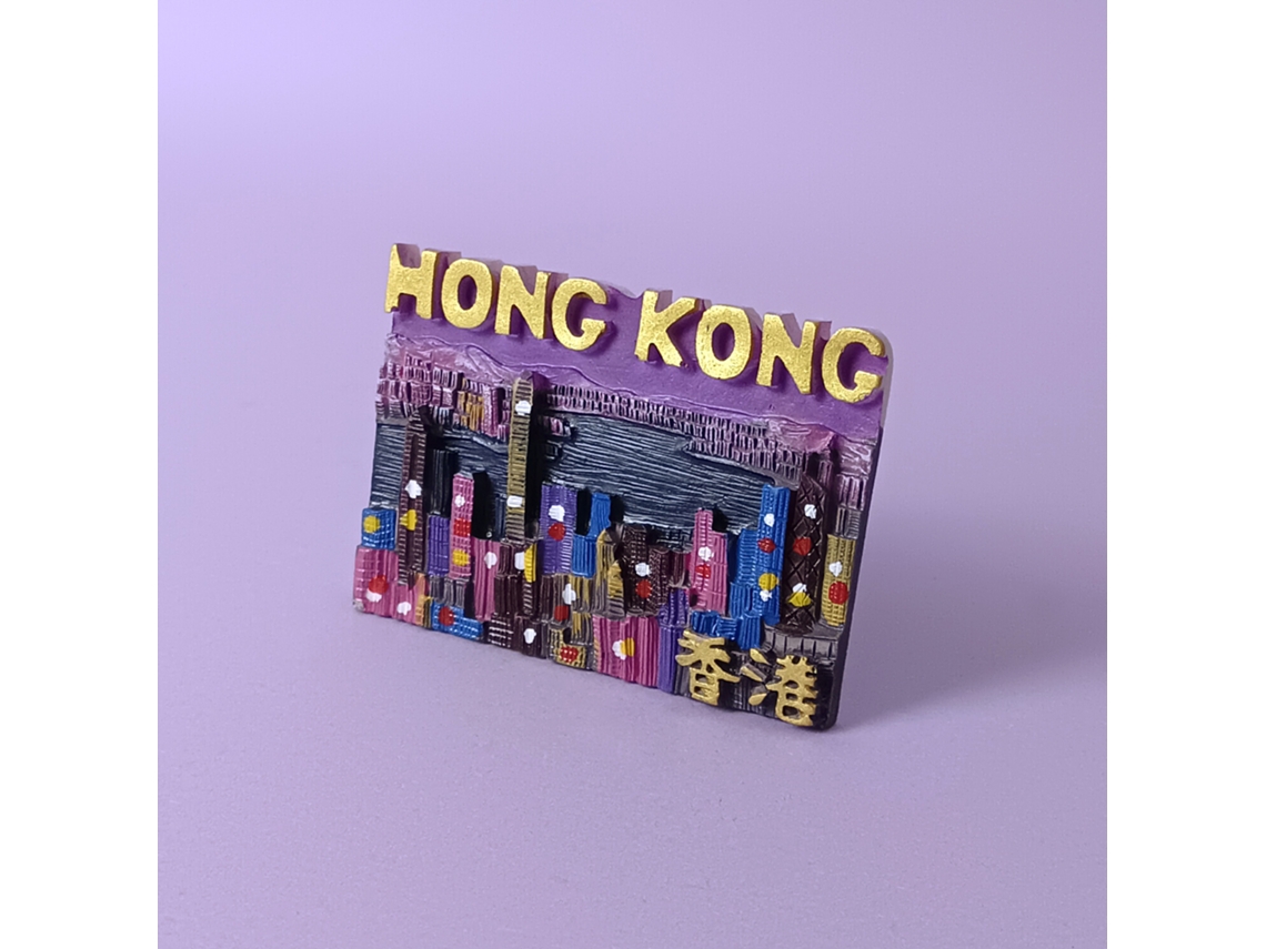 Ímãs De Geladeira Com Cidades Da China (hong Kong): Hong Kong, Macau, Taiwan, Tianjin