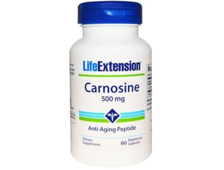 Life Extension Carnosine 500Mg 60 Veggie Capsules
