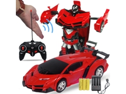 Carro de Controle Remoto Business Transformador com Deformação por Botão e Indução S/MARCA