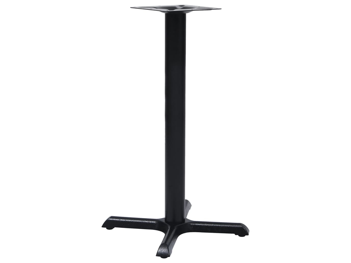Vidaxl Perna Para Mesa De Bistrô 56x56x72 Cm Ferro Fundido Preto