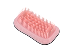 Pincel Para Alisar O Cabelo Com Massagem Eletroplatado Portátil Ferramenta De Cabeleireiro Estilo Preto