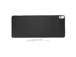 Aetheria mouse Pad Aquecido 150w 31x13in 3 Modos de Temp Desligamento Automático Grande para Escritório Casa