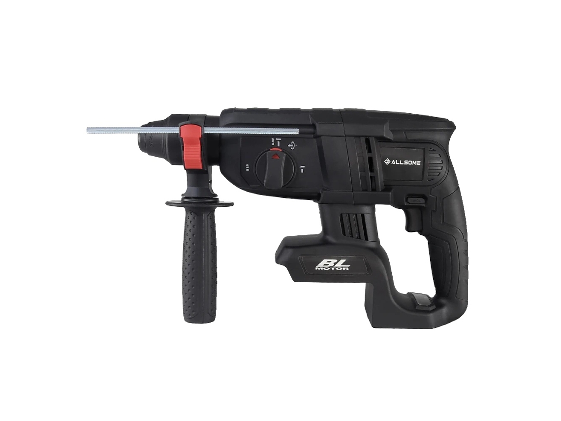 Martelo Rotativo Sem Fios De 21v, Velocidade Sem Carga De 1200rpm, Diâmetro Máximo De Perfuração De 26mm,sem Bateria Oem