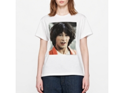 Rockinstone Bill And Ted Ted Face White Adult T-shirt Size:xxl