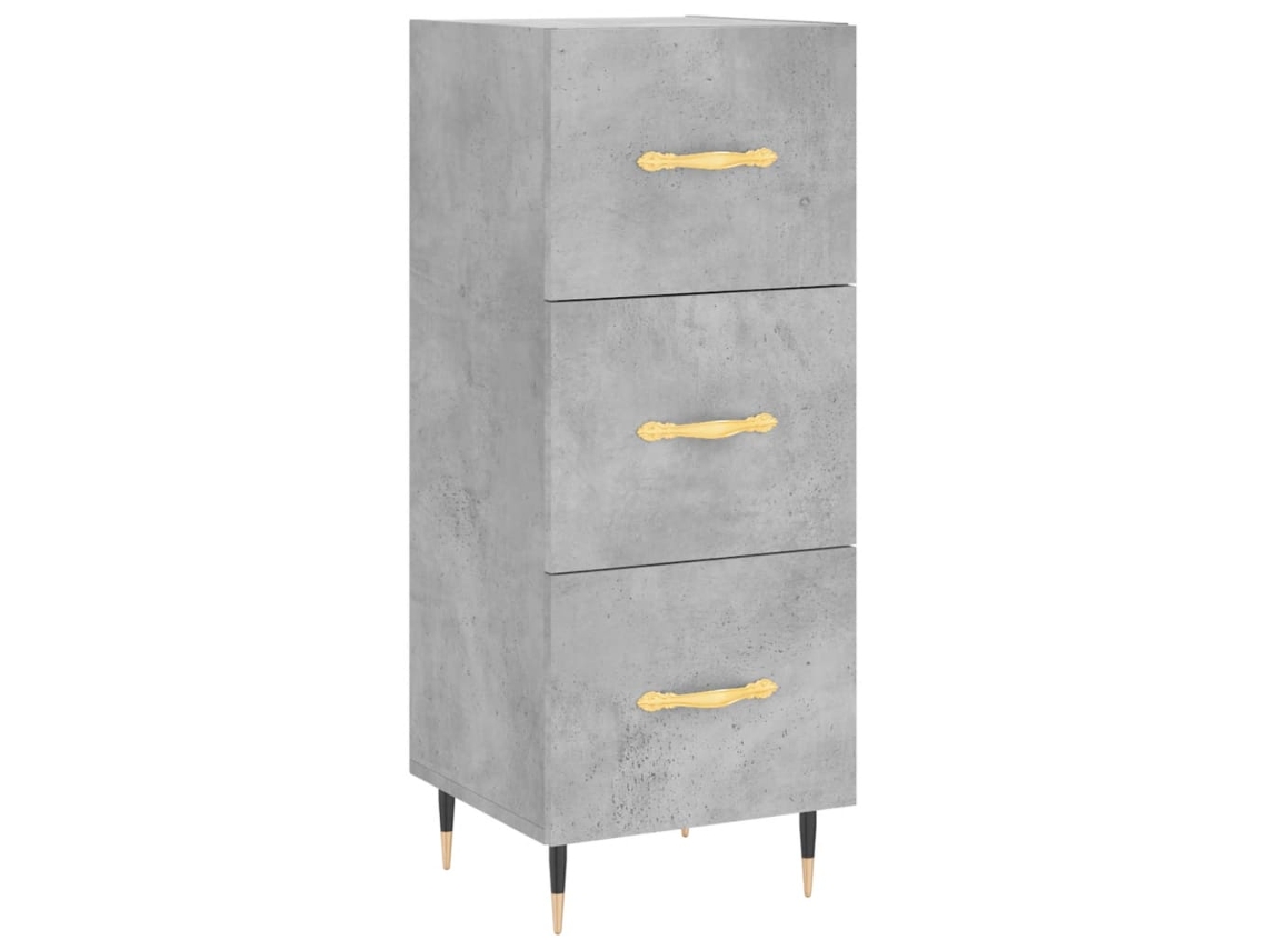 Sideboard, Sideboards Vidaxl Cinzeto Madeira Processada (n/a)