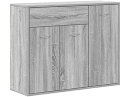 Sideboard, Sideboards Vidaxl Cinzeto Madeira Processada (n/a)