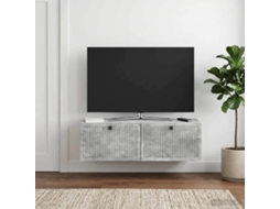 Vidaxl Gabinete de Tv de Parede Cinzento Cimento 98 X 31 X 30 Cm