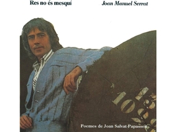 CD Joan Manuel Serrat - Res No Es Mesqui — Pop-Rock