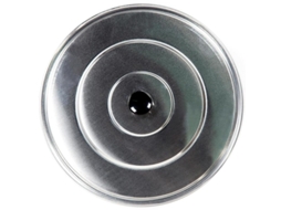 Tapa aluminio ondulada 60 cm