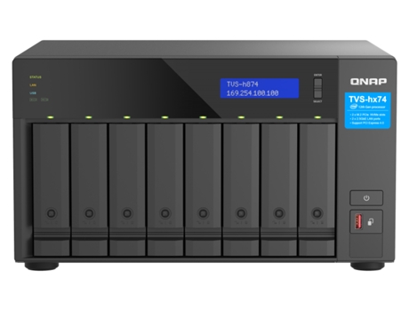 8-bay QuTS hero NAS Intel C i5-12400 6c