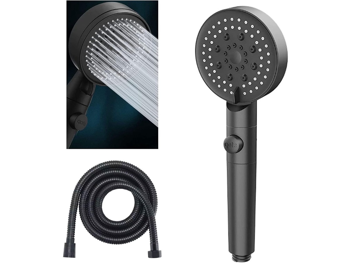 Lurelia Chuveiro De Teto Alta Pressão Efeito Chuva Ajustável Universal Interruptor 6 Modos