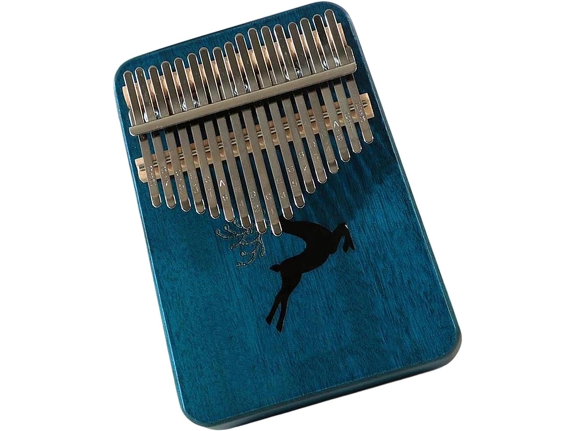 Kalimba Profissional De 17 Teclas Em Madeira De Faia