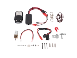 Mali p06 Guincho de Metal Portátil com Controle Remoto para Veículos de Controle Remoto Rc Crawler Lp0007