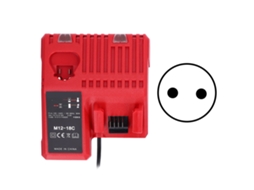 Cargador De Mantenimiento De Batería De Lítio 100‑240v Para Milwaukee M12 M14 M18 Con Plug Eu