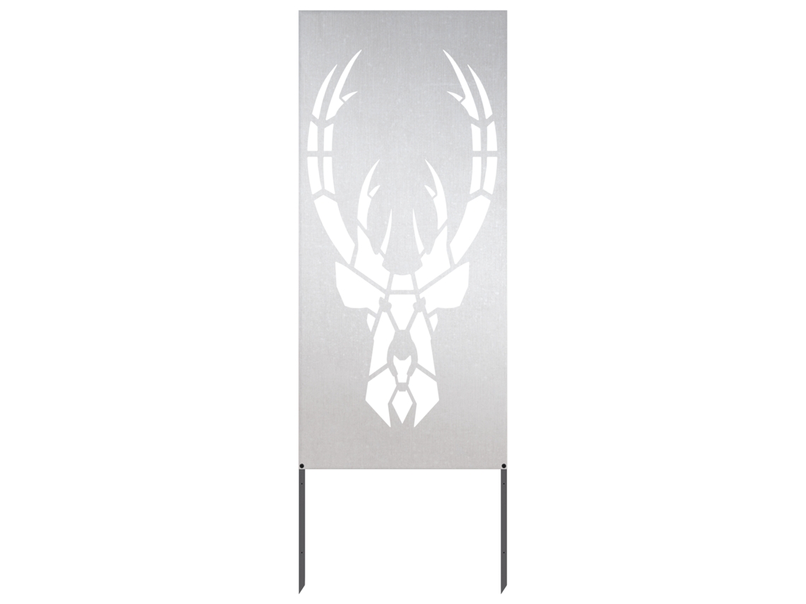 Painel Decorativo Para Jardim Vidaxl Aço (50x140 Cm)