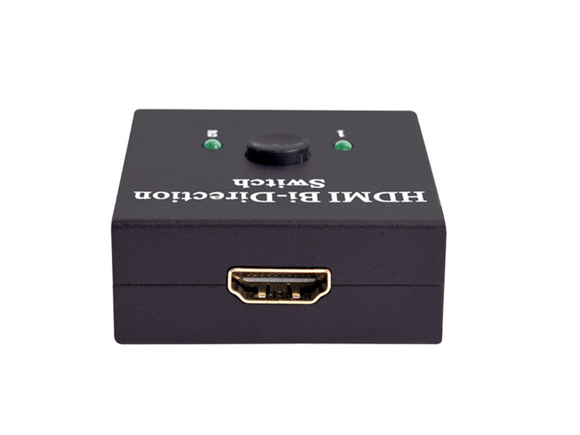 Adaptador De Comutação Hdmi Com 3 Portas Hdmi (2 Entradas, 1 Saída), Divisor De Sinal De Alta Definição 4k/2k, Divisor 1 Para 2.