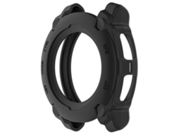 Capa Protetora Compatível Com Garmin Instinct E 40mm, Em Tpu. Preto Hexinyigjly