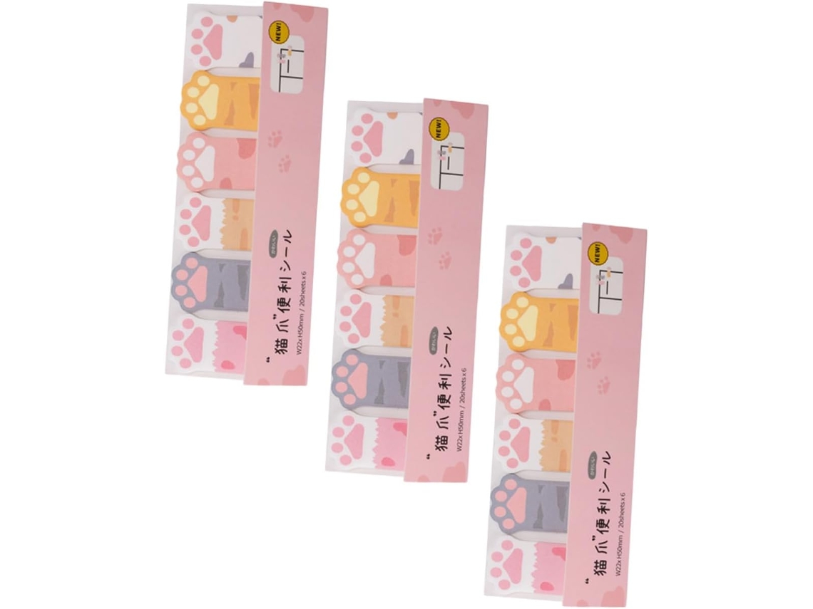 1 Conjunto de Fitas Adesivas Autoadesivas para Avisos em Tons Pastel para Portas