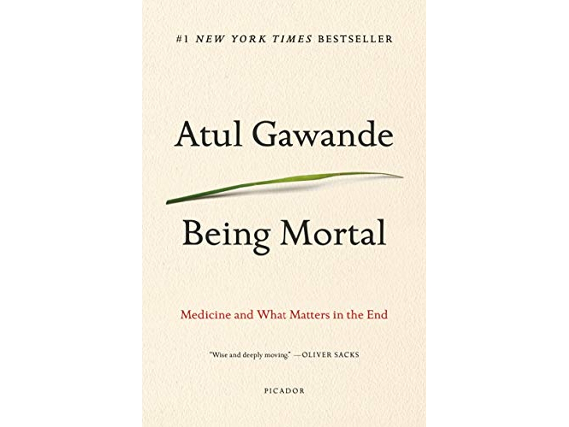 Livro Being Mortal de Atul Gawande (Inglês)
