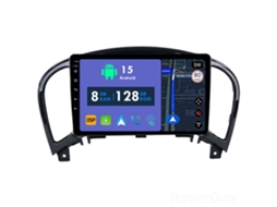 Auto Rádio Carro Bluetooth Autoradio 8GB RAM 128G ROM CarPlay Navegação GPS Ecrã Táctil RoverOne para Nissan Juke 2010-2014  