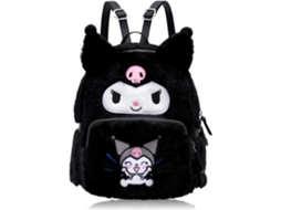 Mochila Feminina Roffatida De Pelúcia Fofa Com Desenho Animado, Estilo Kawaii, Leve E Bordada,