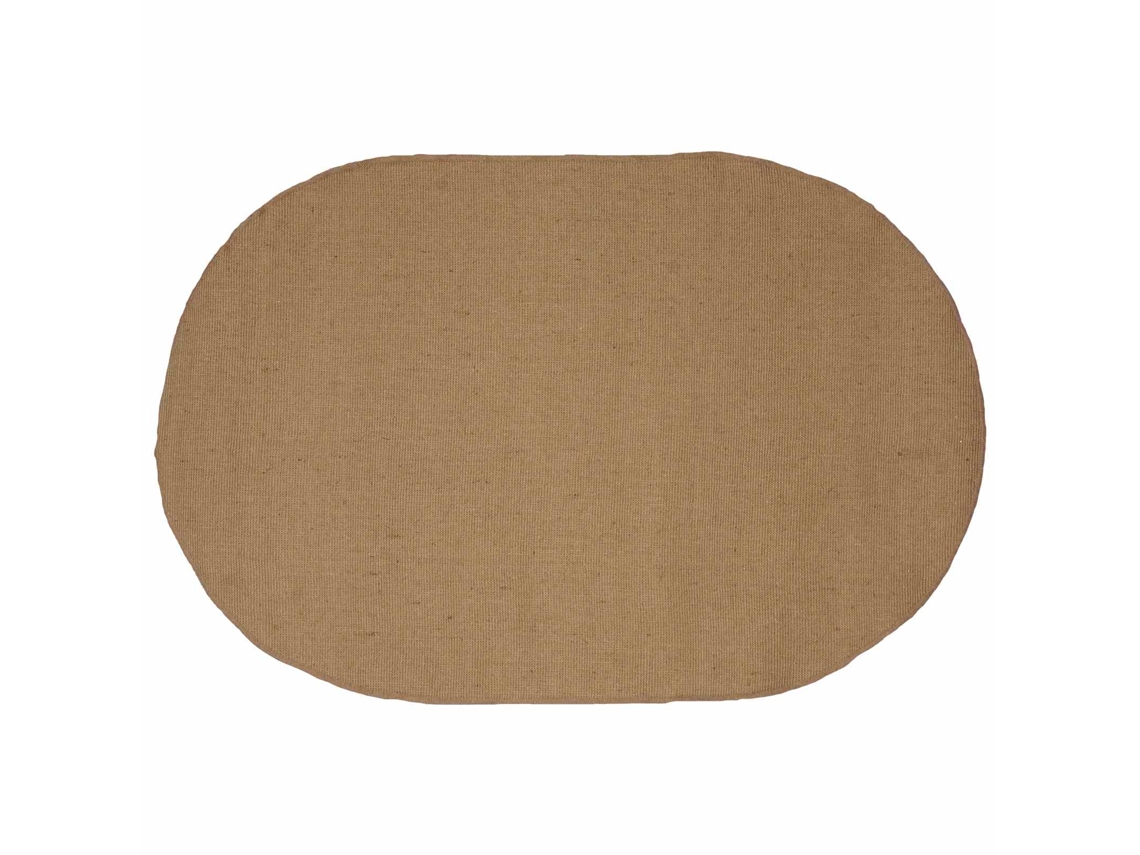 Conjunto 1 Tapete De Área Vidaxl Castanho Juta (100 X 152 Cm)