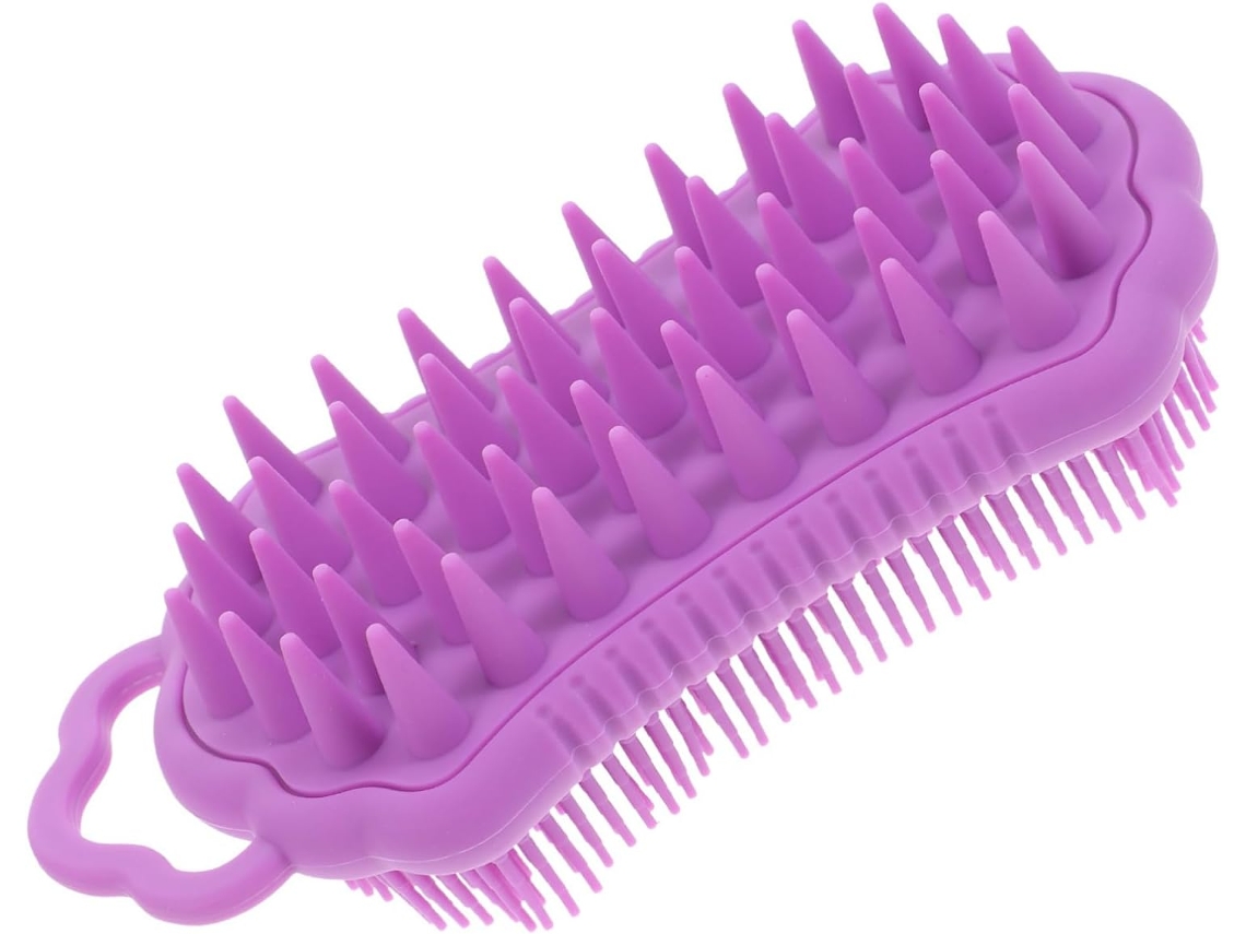 Escova De Silicone Callaron Para Chuveiro E Banheira, Esponja Corporal Com Massagem Capilar, Esfoliante Para Pele E