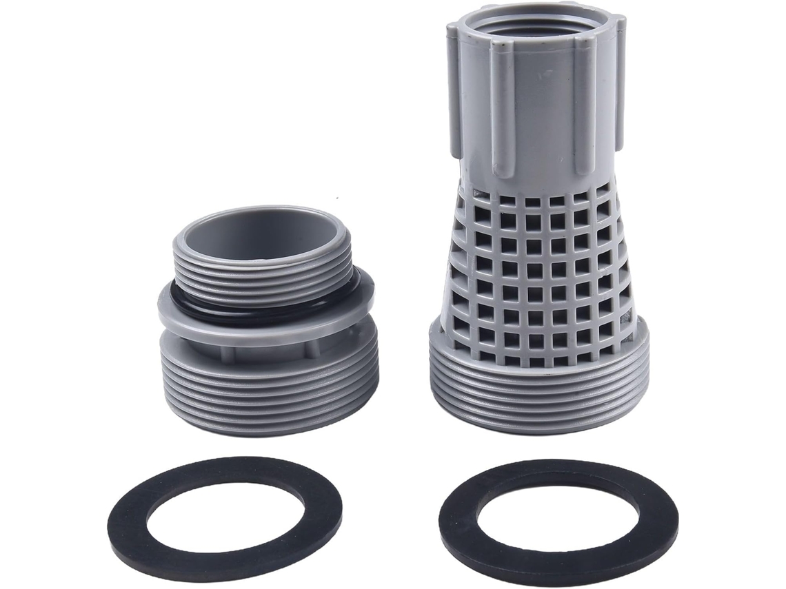 Kit Adaptador De Filtro Piscina 40mm Para 1-1 2 Polegadas Filtros Areia Intex Com Conectores Longos E Curtos Juntas