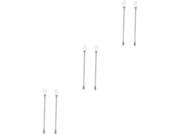 Conjunto De 6 Colheres Para Cera Em Formatos Variados Para Selagem Com Cera