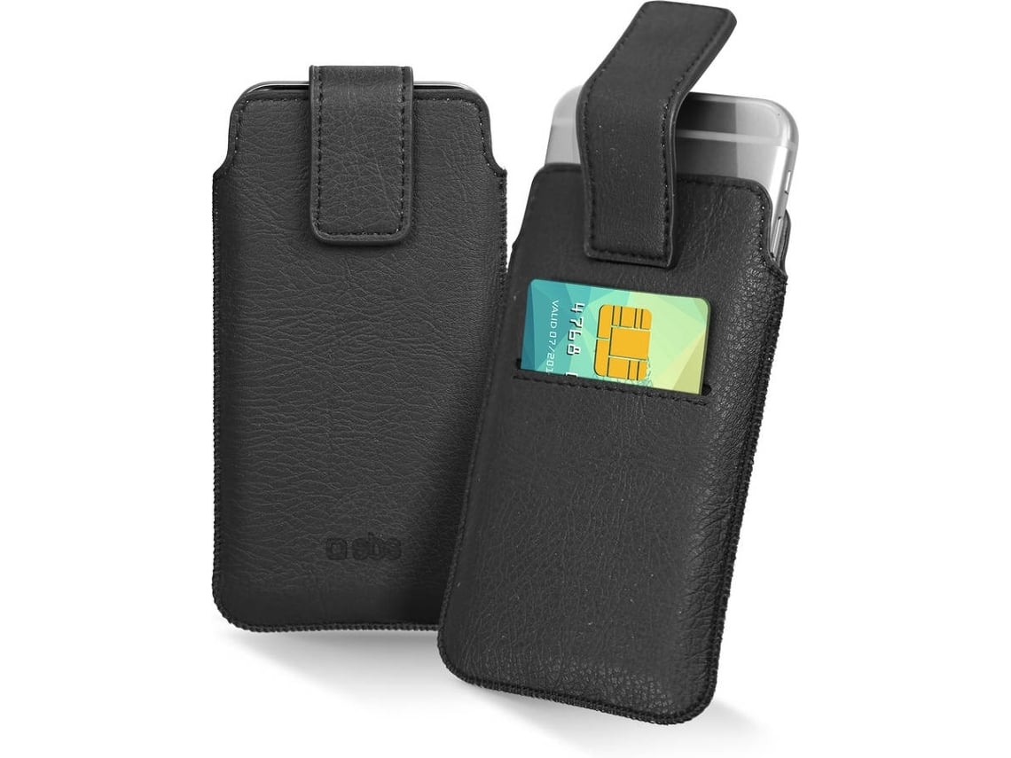Bolsa para telemóvel até 5.5'' SBS Pocket XXL Preto (Outlet Caixa Aberta )