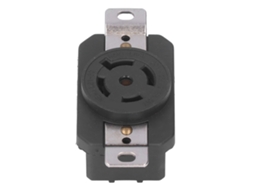 Laxiscreed Socket Industrial De 5 Furos, Us Standard, 20a, Para Instalação Embutida E Fecho