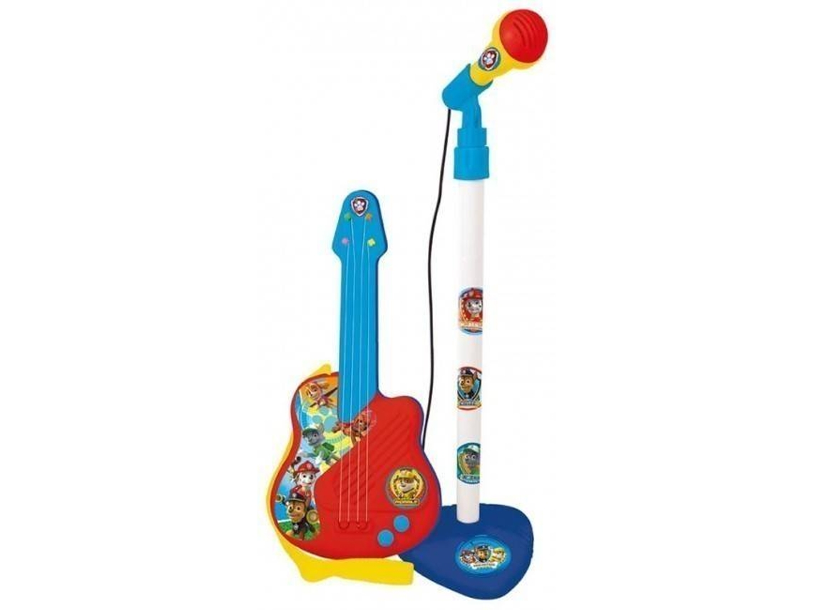 Conjunto Guitarra e Microfone Patrulha Pata