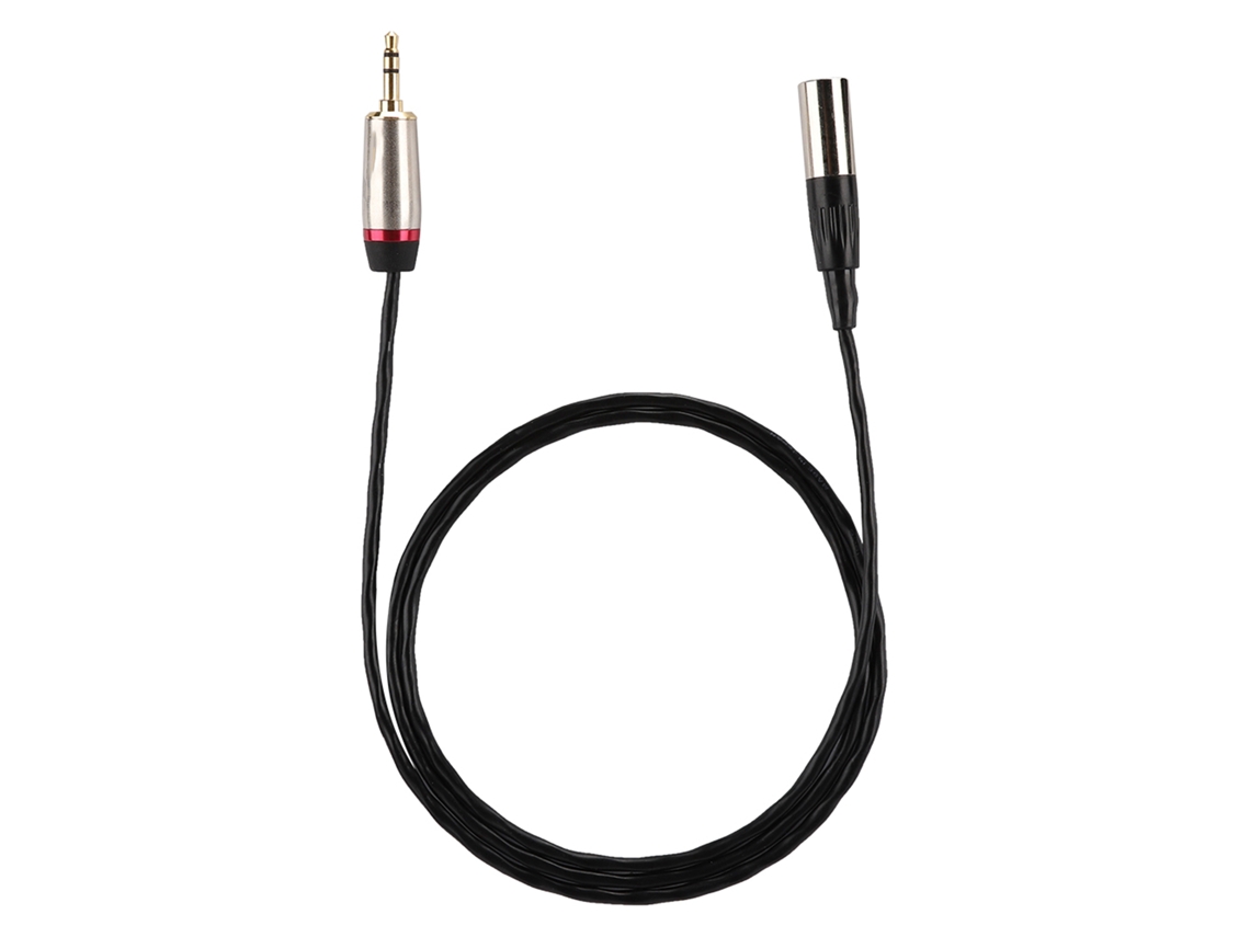 Cabo de Áudio 3,5 Mm Macho para Mini Xlr, 1 M AQUAFORGE