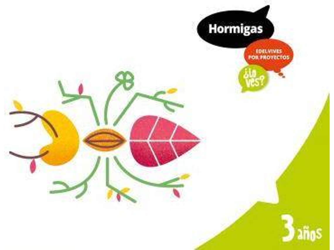 Livro Hormigas, 3 años, ¿Lo ves? de Laura Jiménez Quinto, Ilustrado Por Albertoyos et al. (Espanhol)