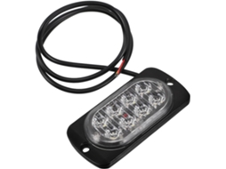 Luz Estroboscópica Ultrafina Ushobe Com 8 Leds Para Caminhões E Picapes, Alto Brilho, Alumínio, Fácil Instalação, Sinal