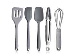 Conjunto de Utensílios de Cozinha Espátula Integrada Clip para Alimentos Batedor de Ovos NEVEANCE