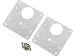 Placa De Reparo Dobradiça Em Aço Inoxidável Para Armário Com Parafusos Montagem 9x9cm 1, 2, 4 Peças Conjunto De 2