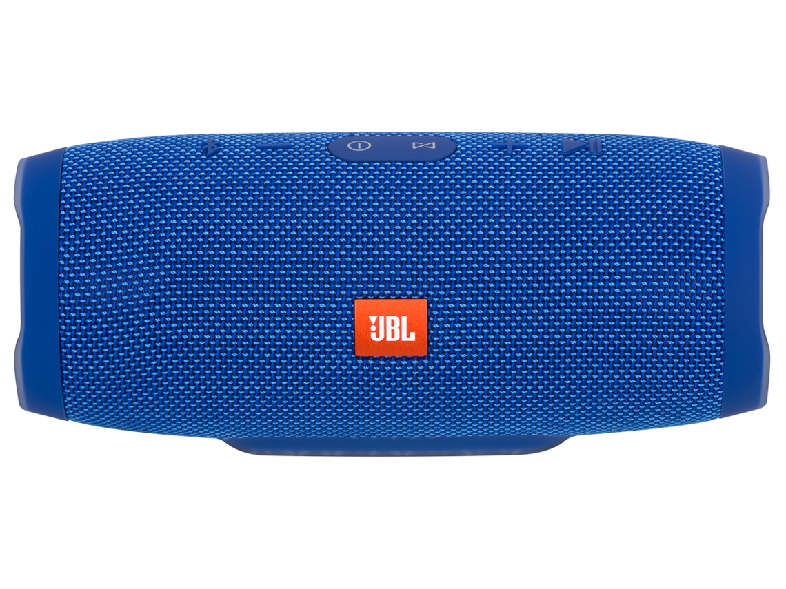 Coluna Bluetooth JBL Charge 3 (Azul - 2 x 10 W - Autonomia: até 20 h)