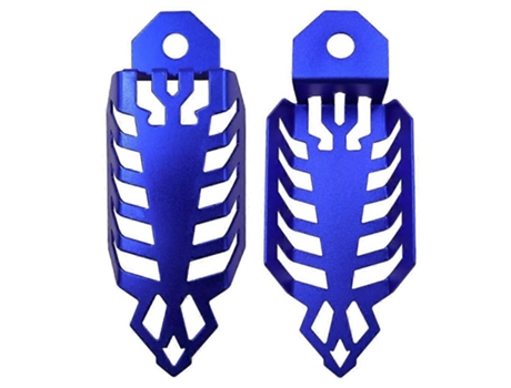 Universal Motorcycle Shock Absorber Protective Cover Front Rear Fork Decors Djkbg