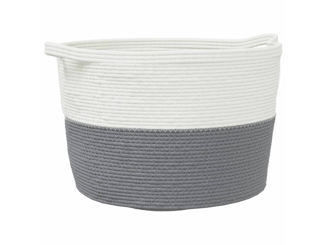 Laundry Basket, Laundry Baskets Vidaxl Multicolor Algodão (60 X 36 Cm)