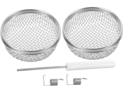 Proteção Grelha contra insetos e roedores para ventilação com ferramentas inclusas.