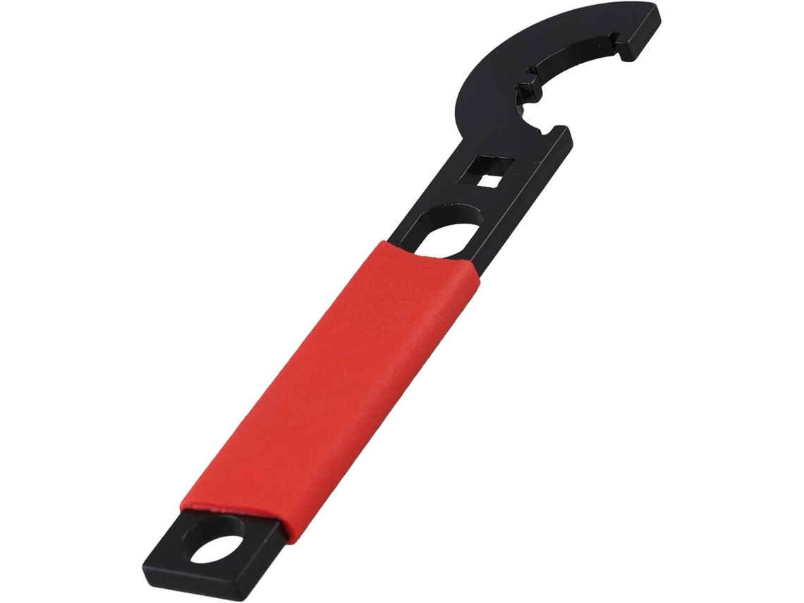 Chave De Porca Aço Vermelho, Ferramenta Emergência Para Reparos.
