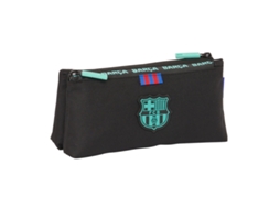 Nécessaire Escolar F.C. BARCELONA Preto Desportivo 22 X 10 X 8 Cm