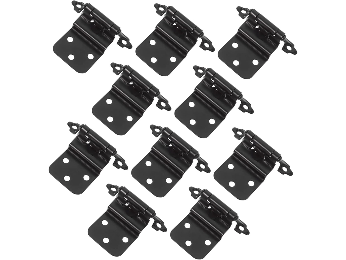 Conjunto De 10 Dobradiças Ferro Reforçado Para Portas Armários