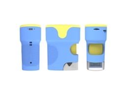Microscópio Portátil Para Crianças 200x Com Tela Ips 2.0'' Brinquedo Educativo Científico Presente